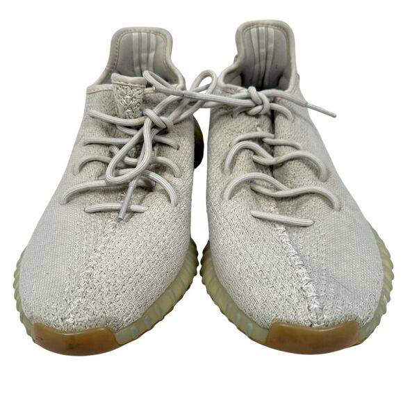 Adidas Yeezy Boost 350‎ V2 Sesame Mens 11 Sneaker Shoes Beige Lace Low Authentic main image 6
